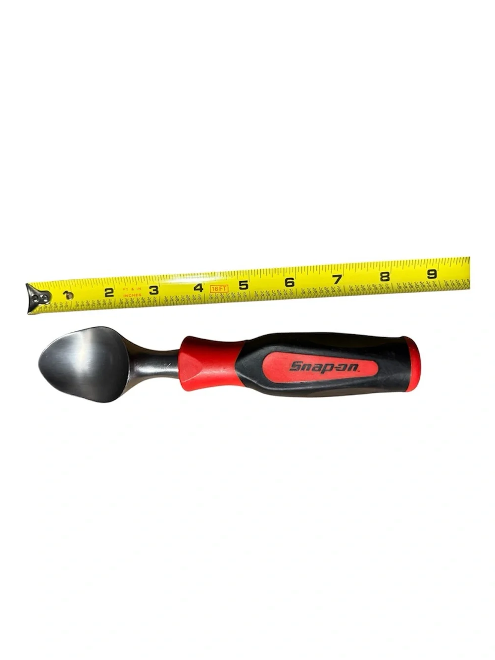 Snap-on Tools Ice Cream Scoop - Red/Black Handle - Heavy Duty Kitchen